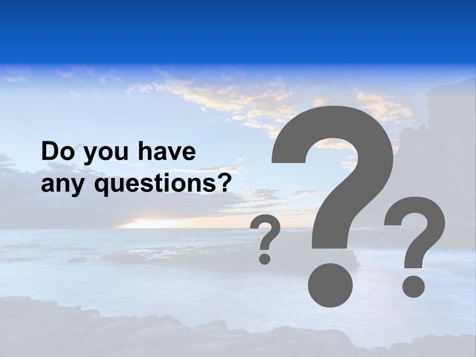 Coast Site Marine PowerPoint Template