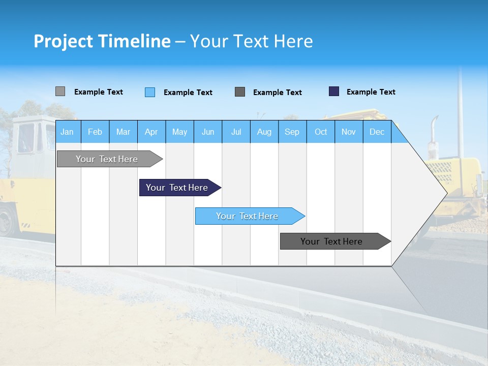 Crew Vehicle Paver PowerPoint Template