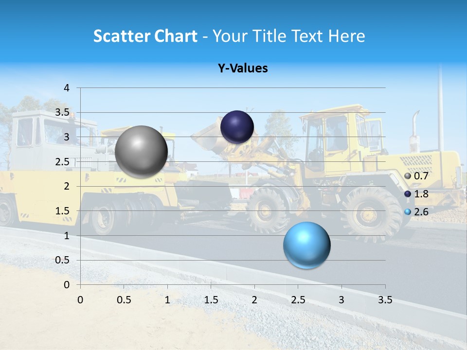 Crew Vehicle Paver PowerPoint Template