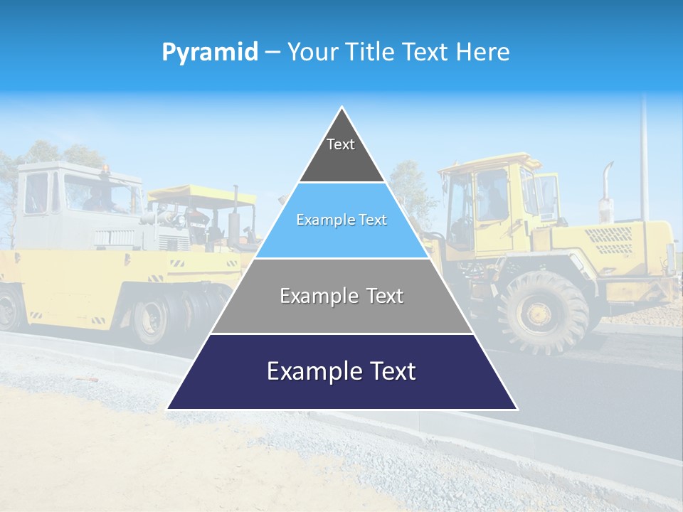 Crew Vehicle Paver PowerPoint Template