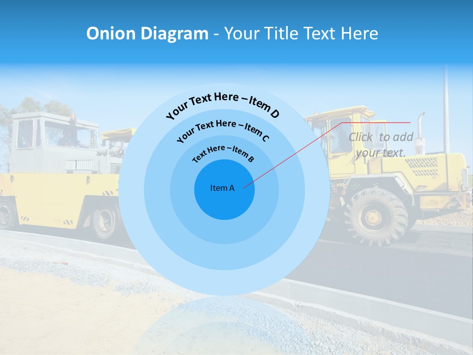 Crew Vehicle Paver PowerPoint Template