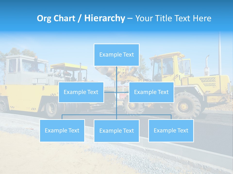 Crew Vehicle Paver PowerPoint Template