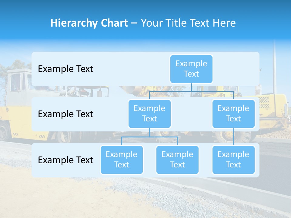 Crew Vehicle Paver PowerPoint Template