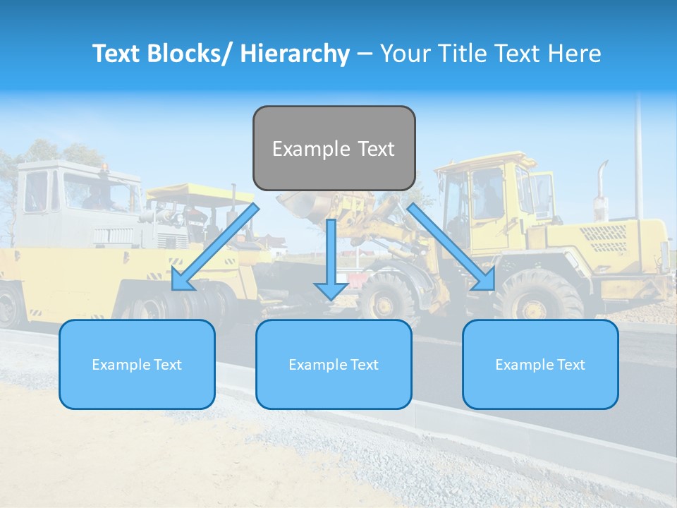 Crew Vehicle Paver PowerPoint Template