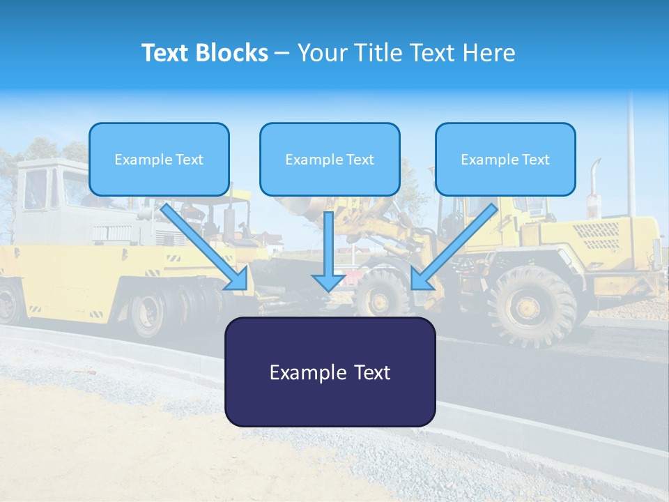 Crew Vehicle Paver PowerPoint Template