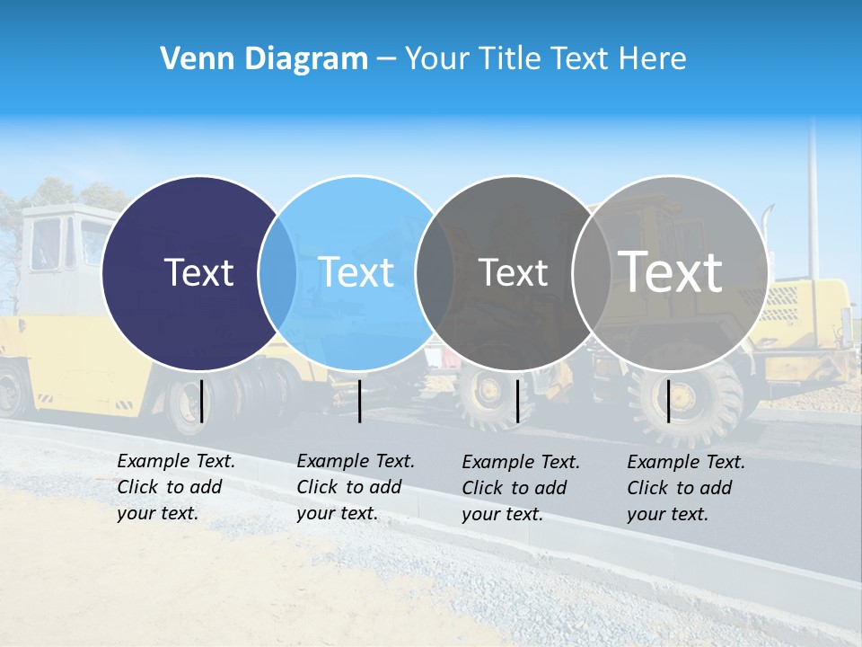 Crew Vehicle Paver PowerPoint Template