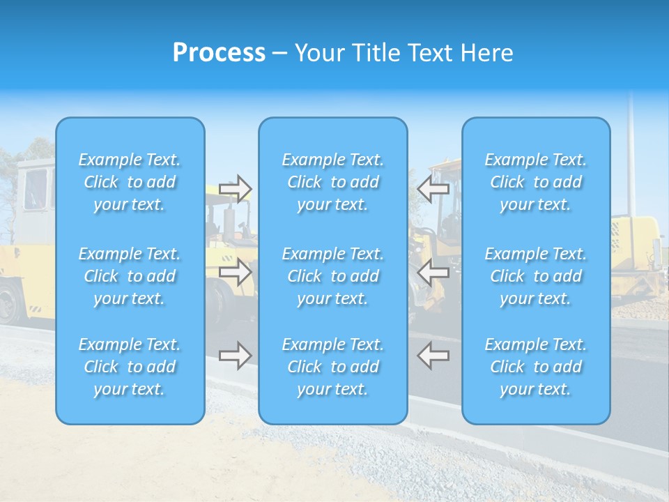 Crew Vehicle Paver PowerPoint Template
