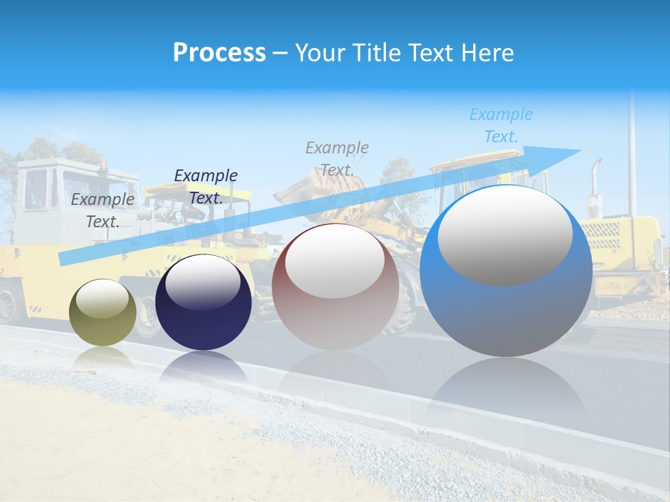 Crew Vehicle Paver PowerPoint Template