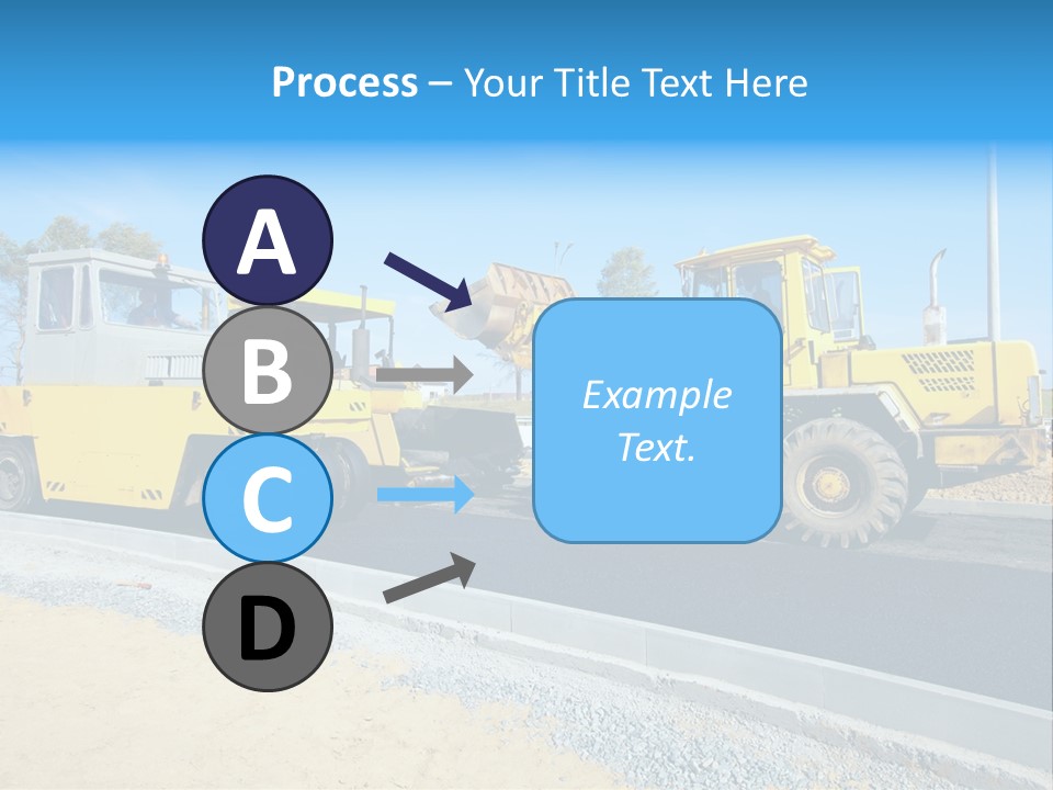 Crew Vehicle Paver PowerPoint Template