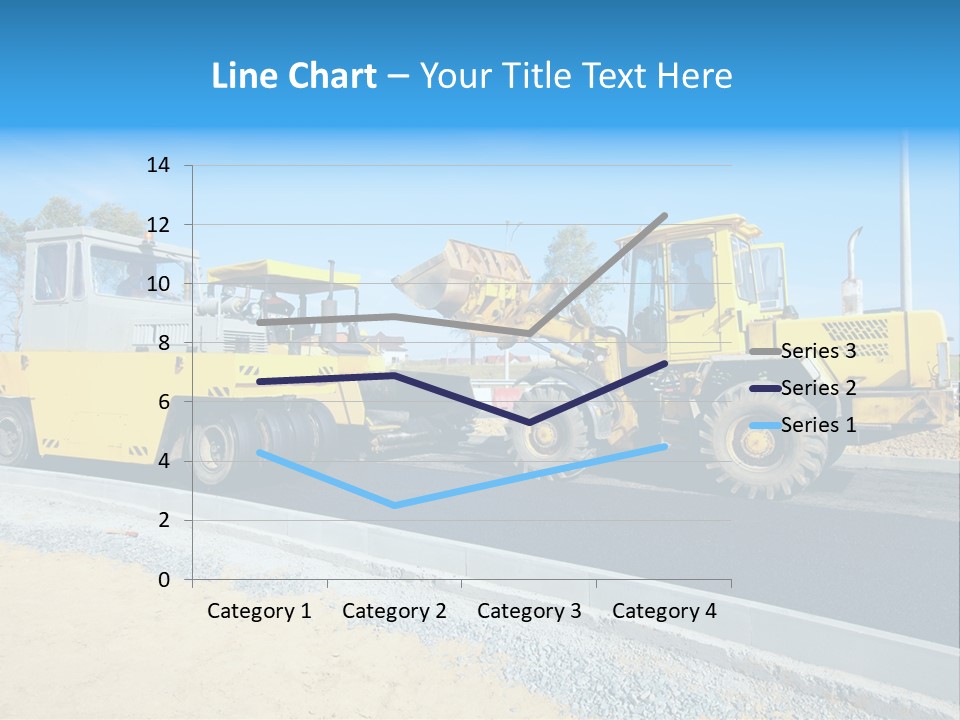 Crew Vehicle Paver PowerPoint Template