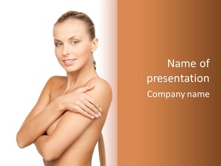 Hygiene Tempting Vitality PowerPoint Template