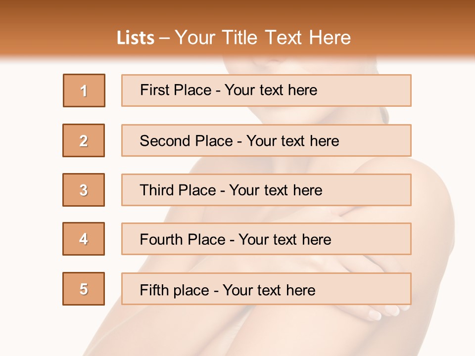 Hygiene Tempting Vitality PowerPoint Template