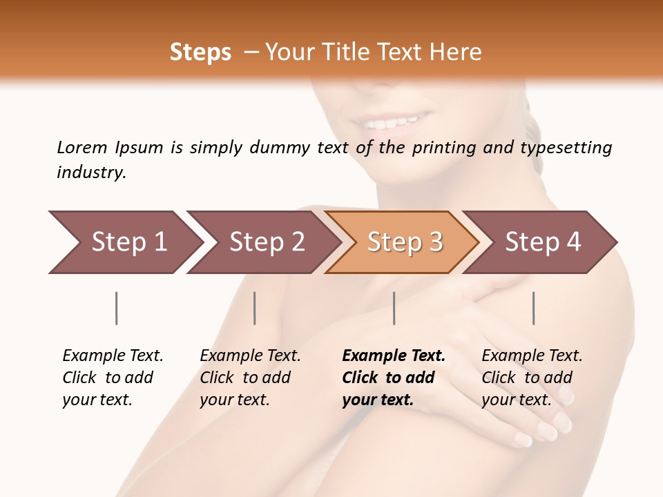 Hygiene Tempting Vitality PowerPoint Template
