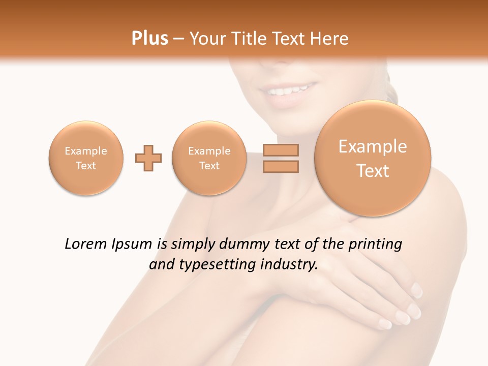 Hygiene Tempting Vitality PowerPoint Template