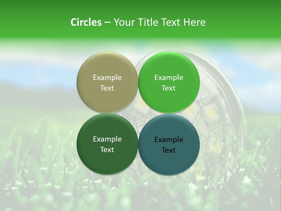 Spot Meadow Smog PowerPoint Template