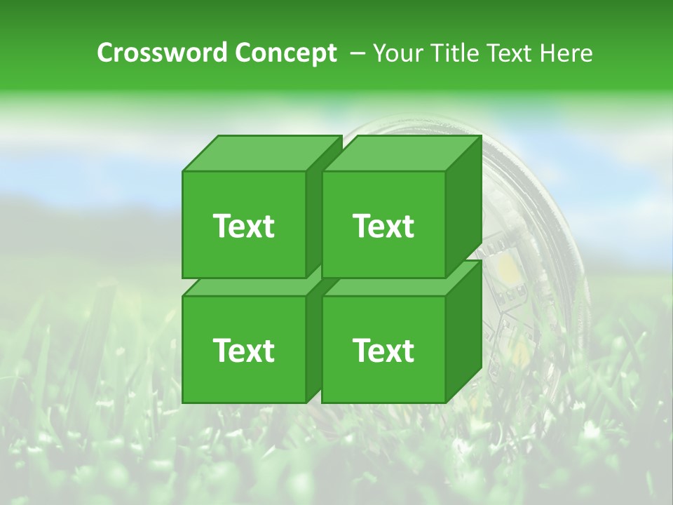 Spot Meadow Smog PowerPoint Template