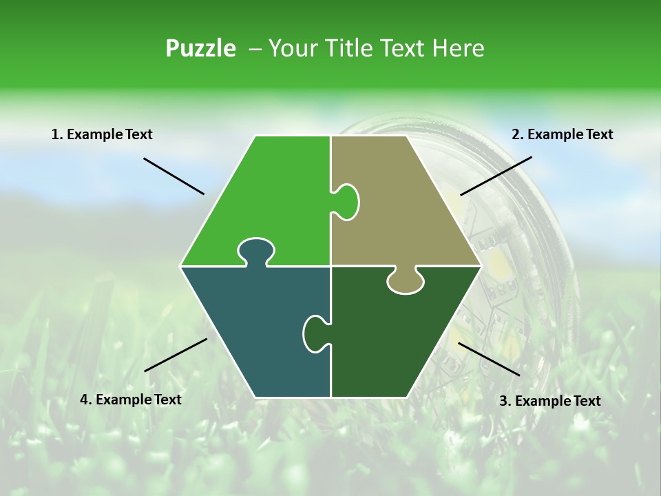 Spot Meadow Smog PowerPoint Template