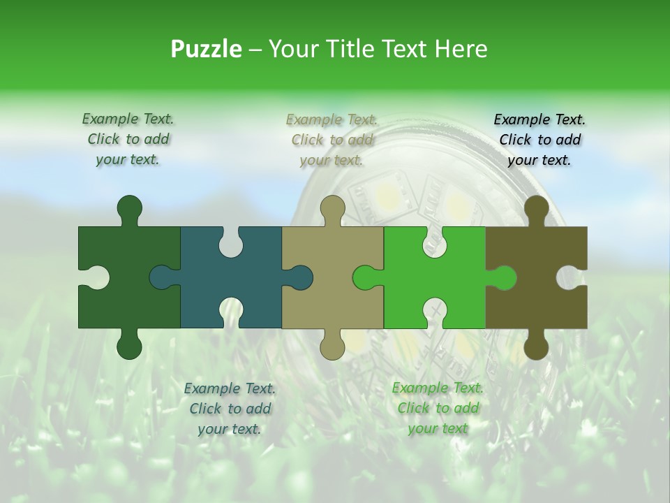 Spot Meadow Smog PowerPoint Template