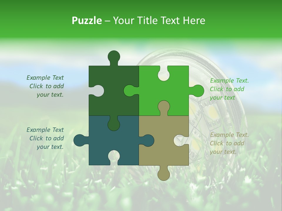 Spot Meadow Smog PowerPoint Template