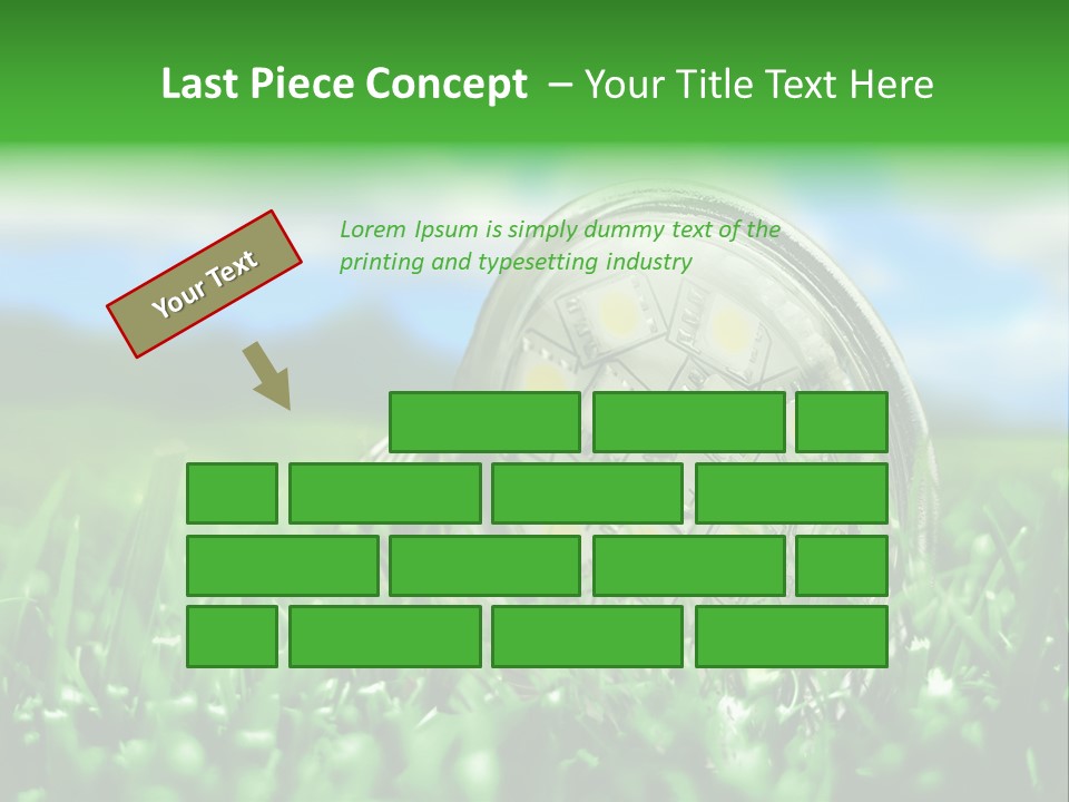 Spot Meadow Smog PowerPoint Template