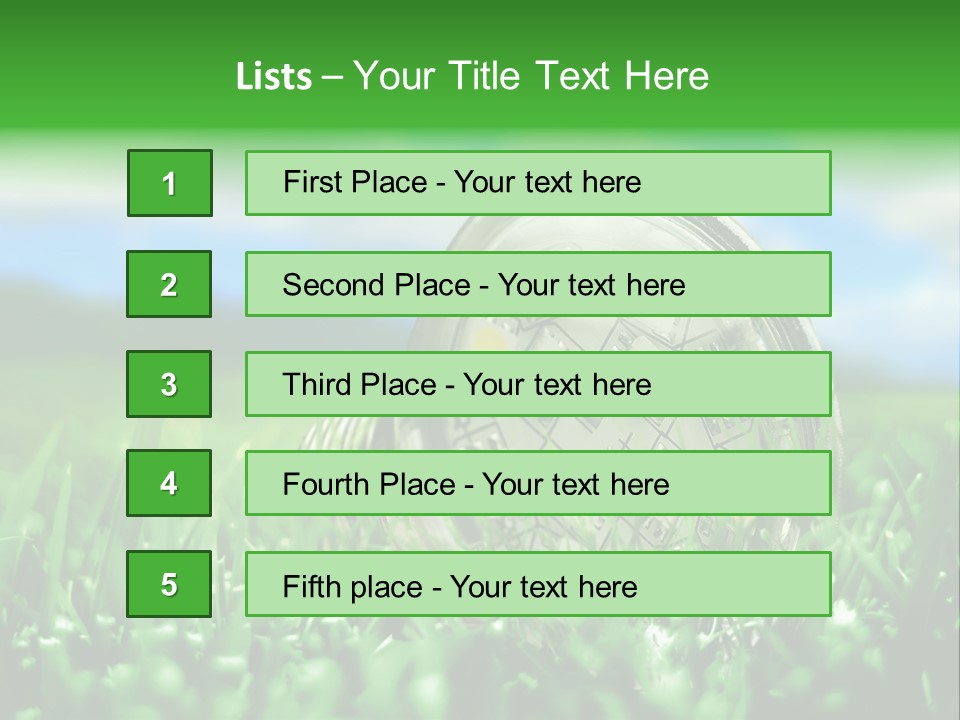 Spot Meadow Smog PowerPoint Template
