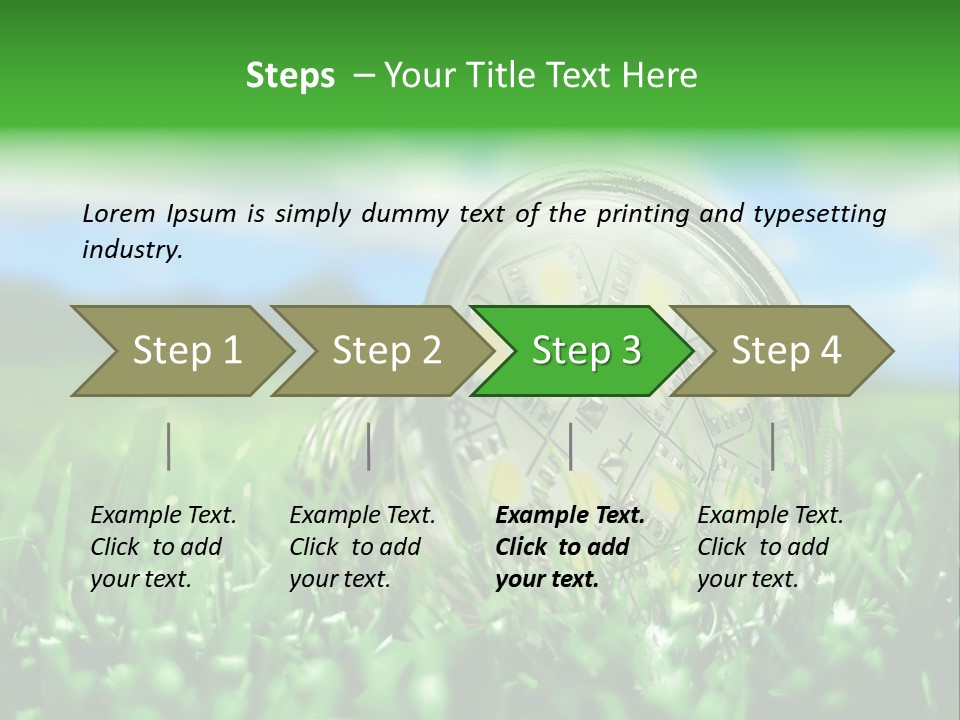 Spot Meadow Smog PowerPoint Template