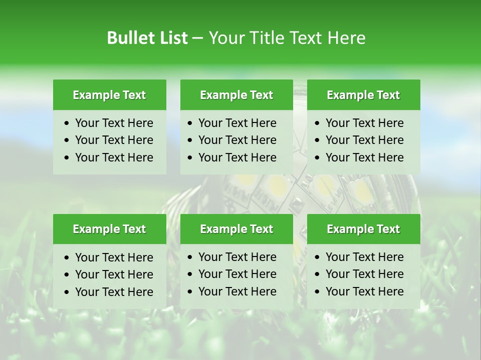 Spot Meadow Smog PowerPoint Template