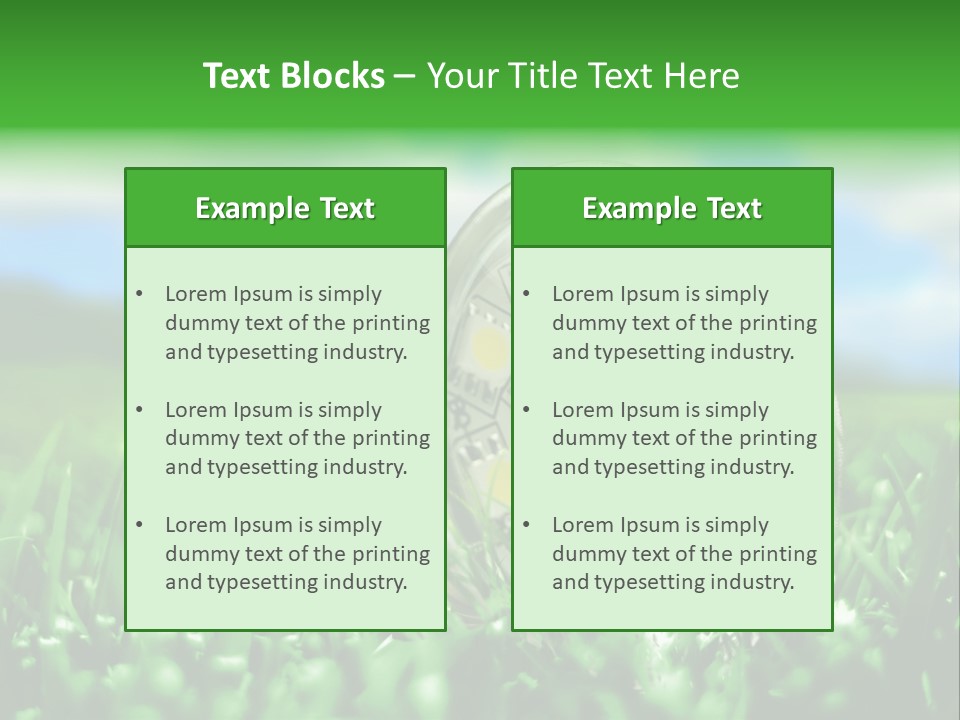 Spot Meadow Smog PowerPoint Template