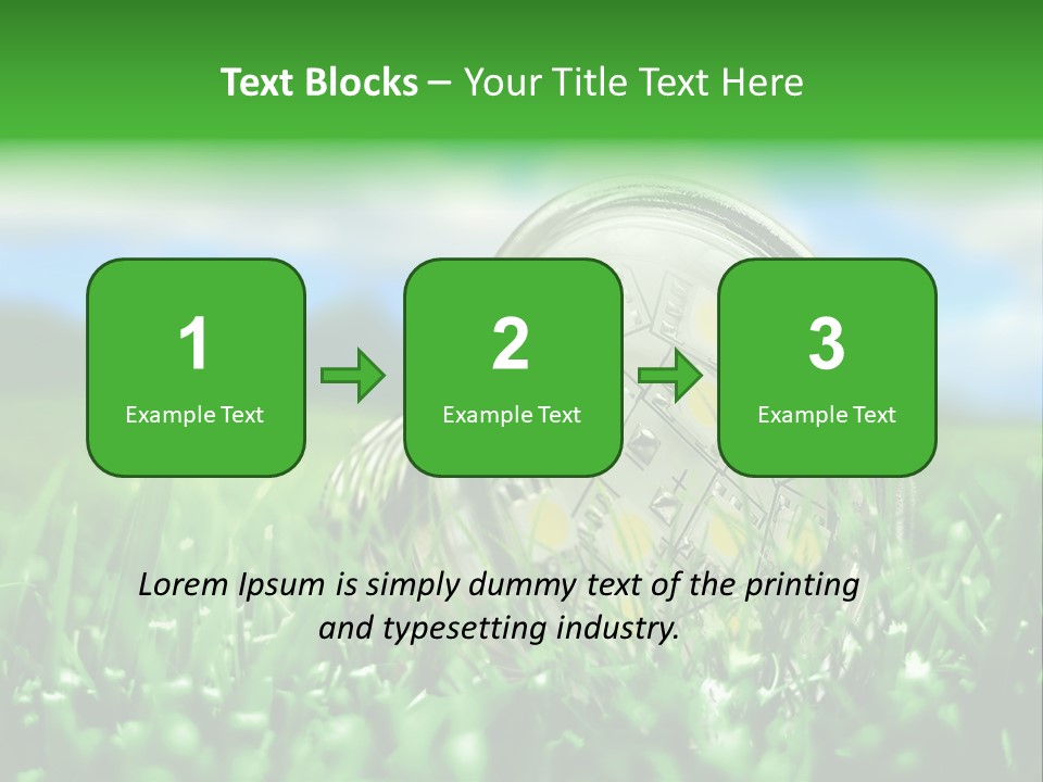 Spot Meadow Smog PowerPoint Template