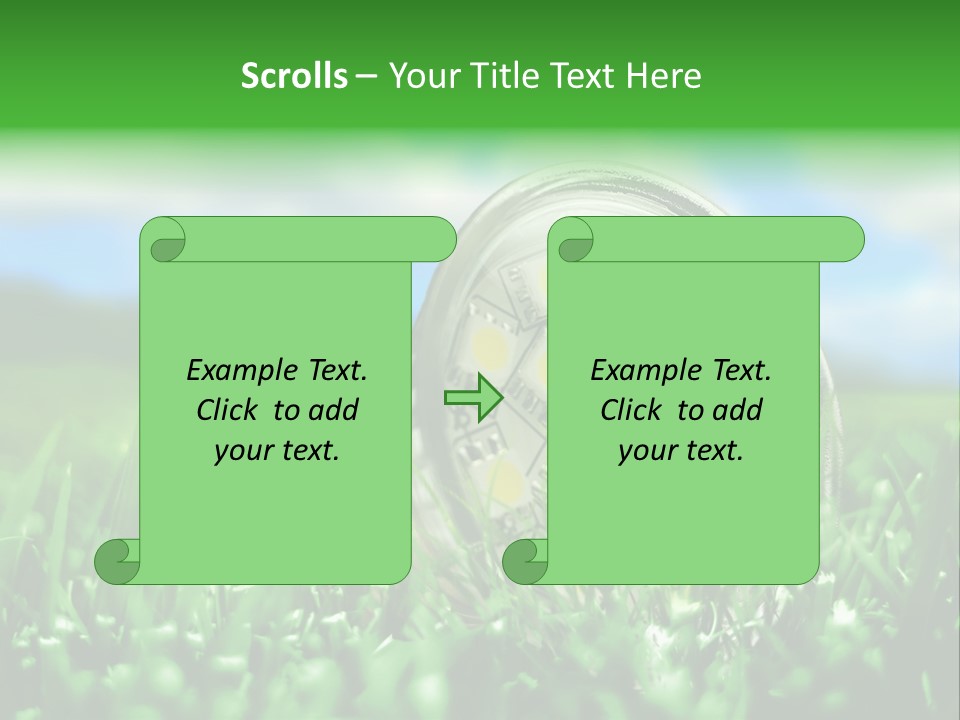 Spot Meadow Smog PowerPoint Template