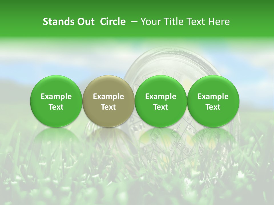 Spot Meadow Smog PowerPoint Template