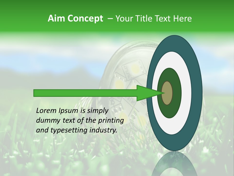 Spot Meadow Smog PowerPoint Template