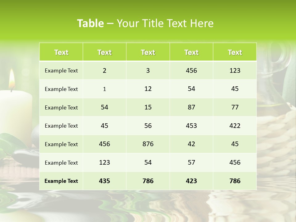 Pebble Close Up Life PowerPoint Template
