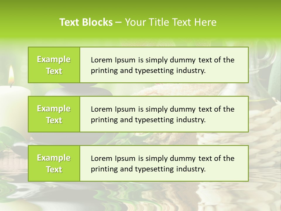 Pebble Close Up Life PowerPoint Template