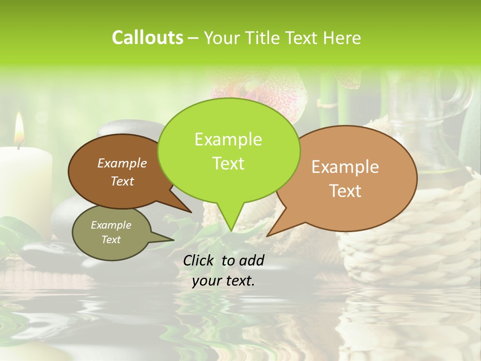 Pebble Close Up Life PowerPoint Template