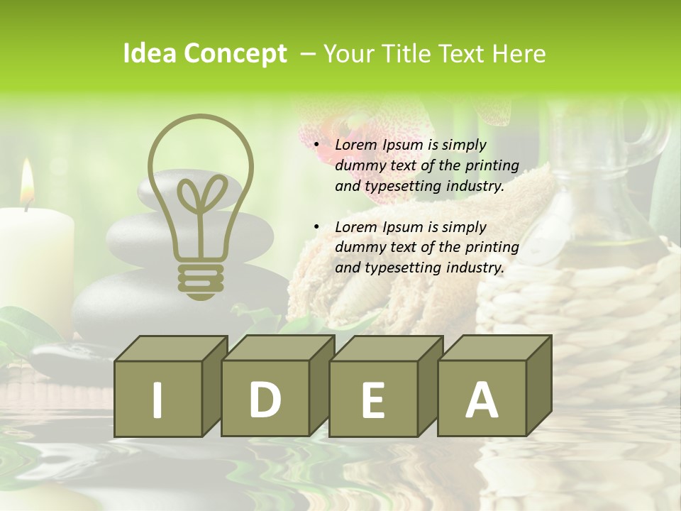 Pebble Close Up Life PowerPoint Template