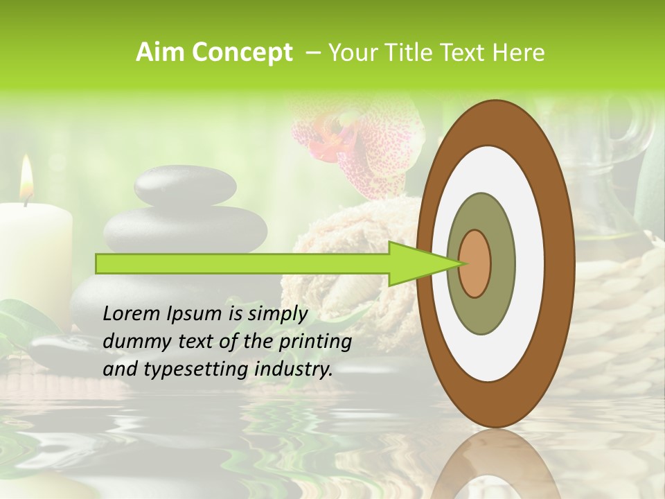 Pebble Close Up Life PowerPoint Template