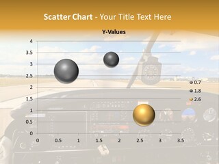 Plane Takeoff Altimeter PowerPoint Template