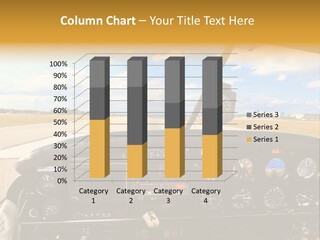 Plane Takeoff Altimeter PowerPoint Template