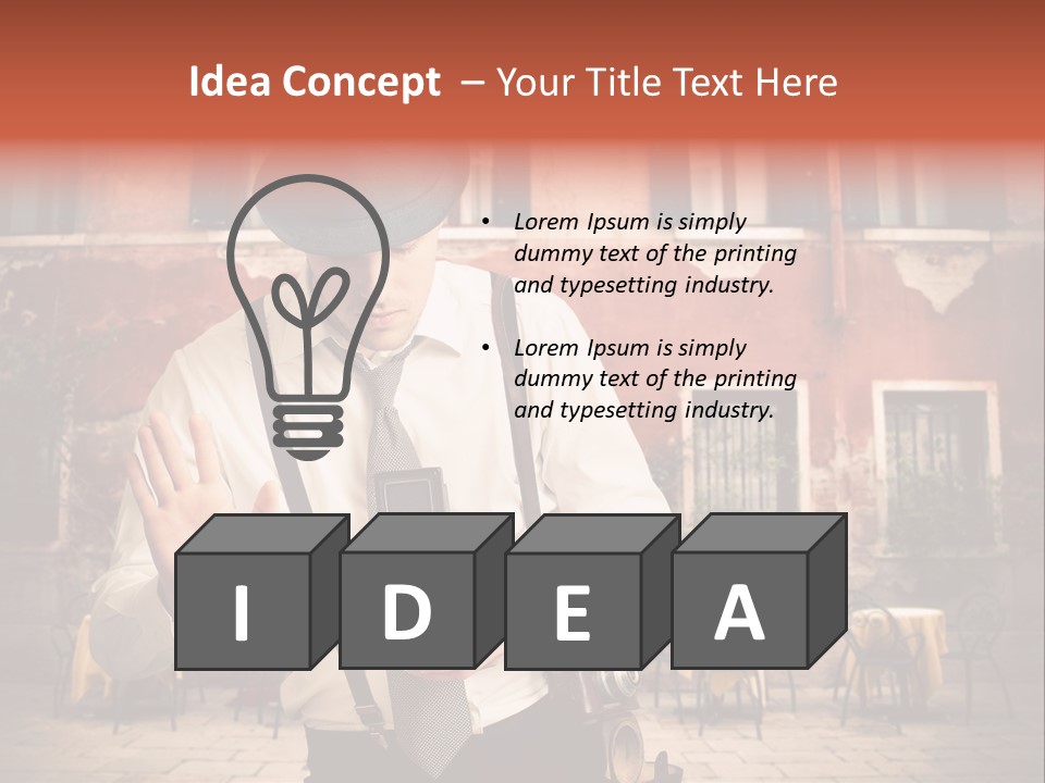 Concept Tale Window PowerPoint Template