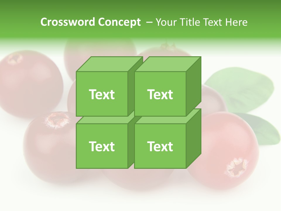 Drink Red Berry PowerPoint Template