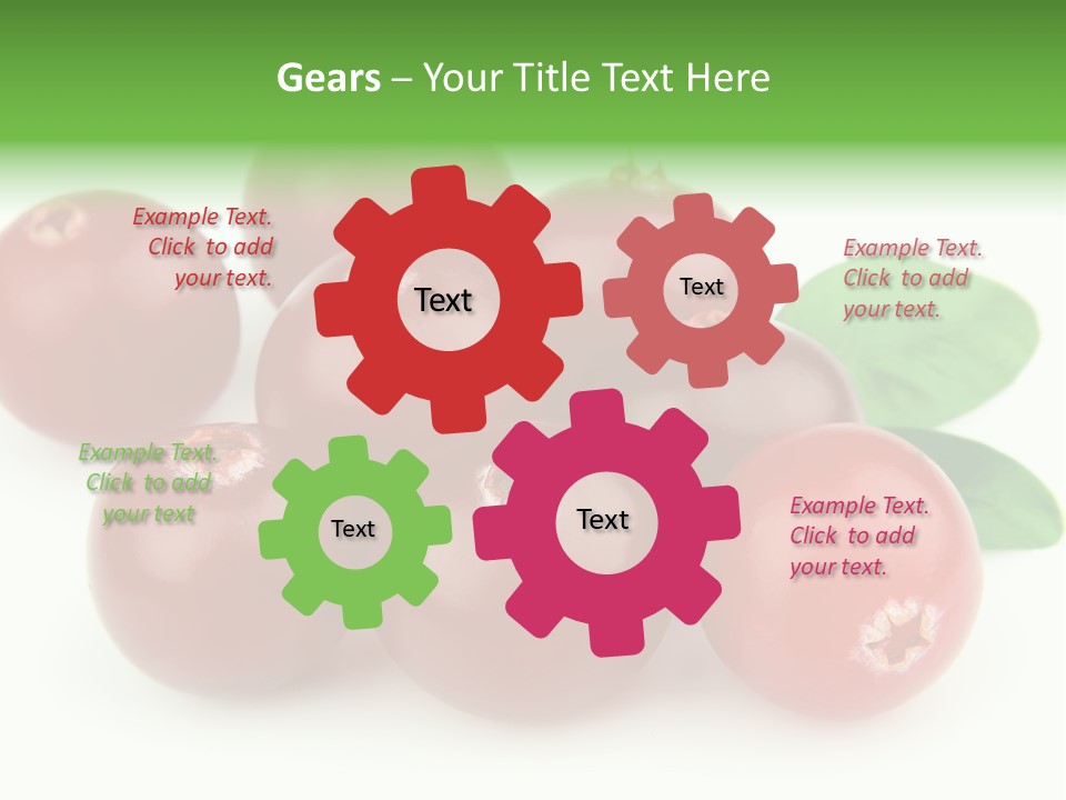 Drink Red Berry PowerPoint Template