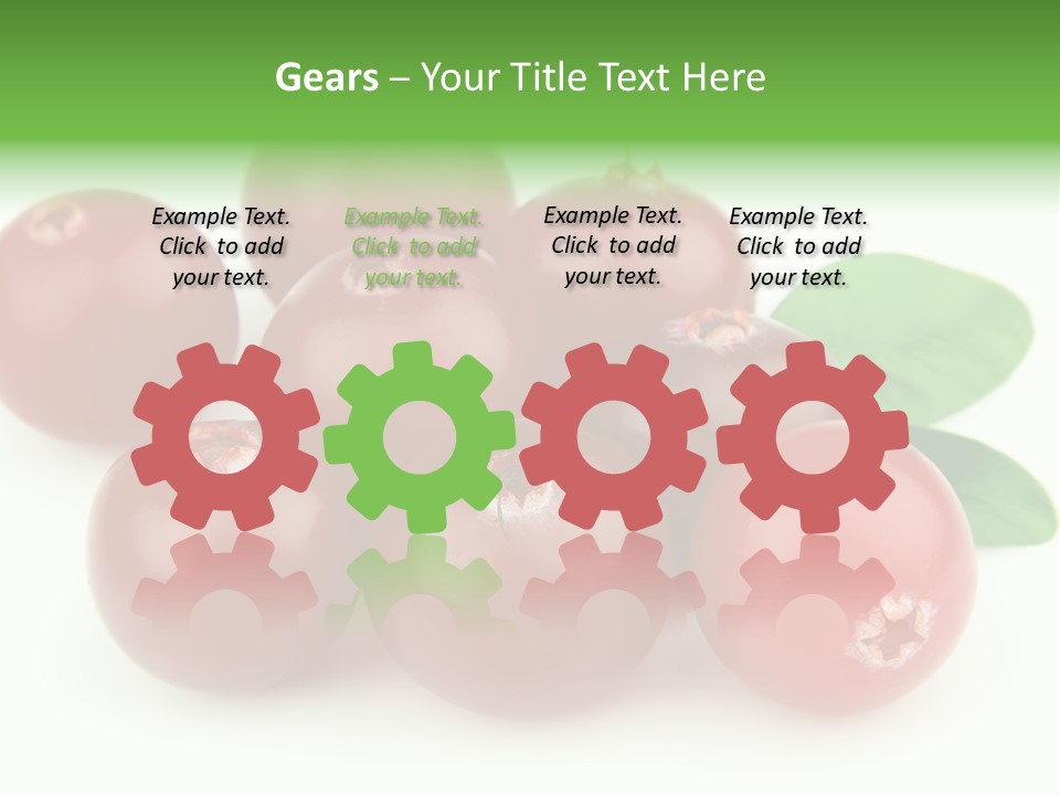 Drink Red Berry PowerPoint Template