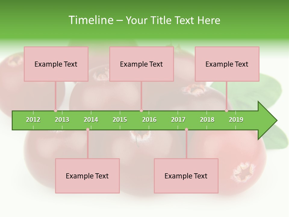 Drink Red Berry PowerPoint Template