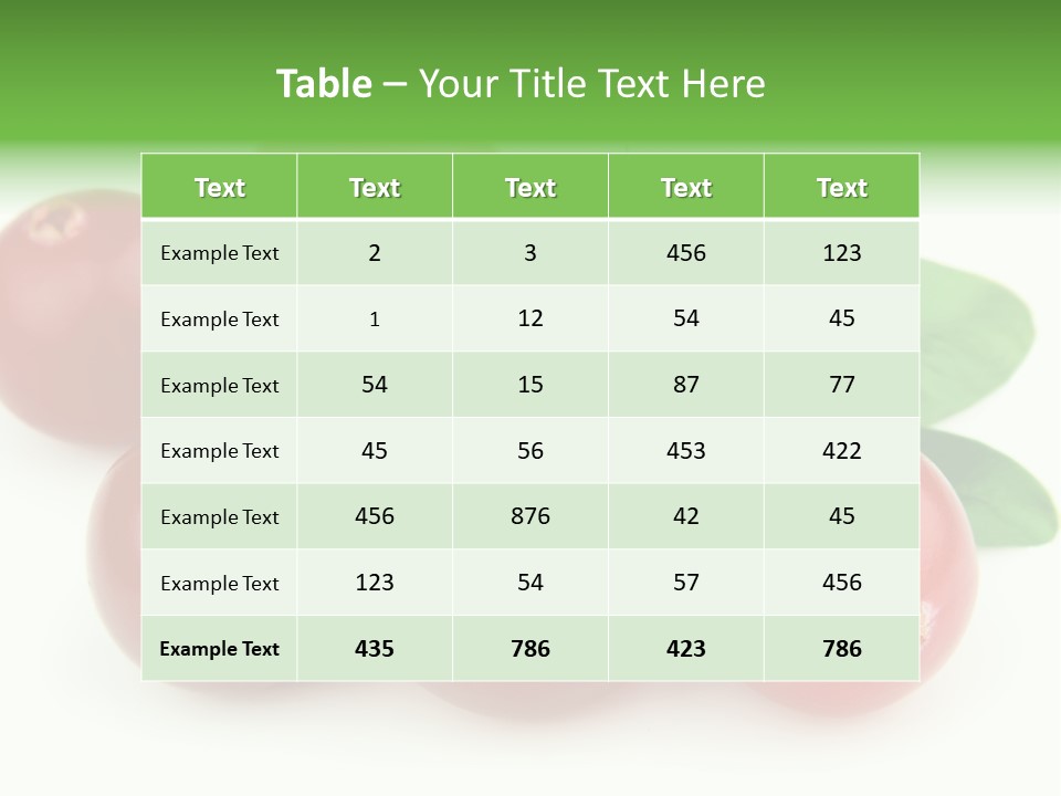 Drink Red Berry PowerPoint Template