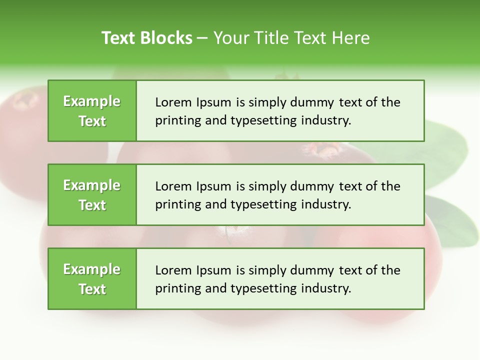 Drink Red Berry PowerPoint Template