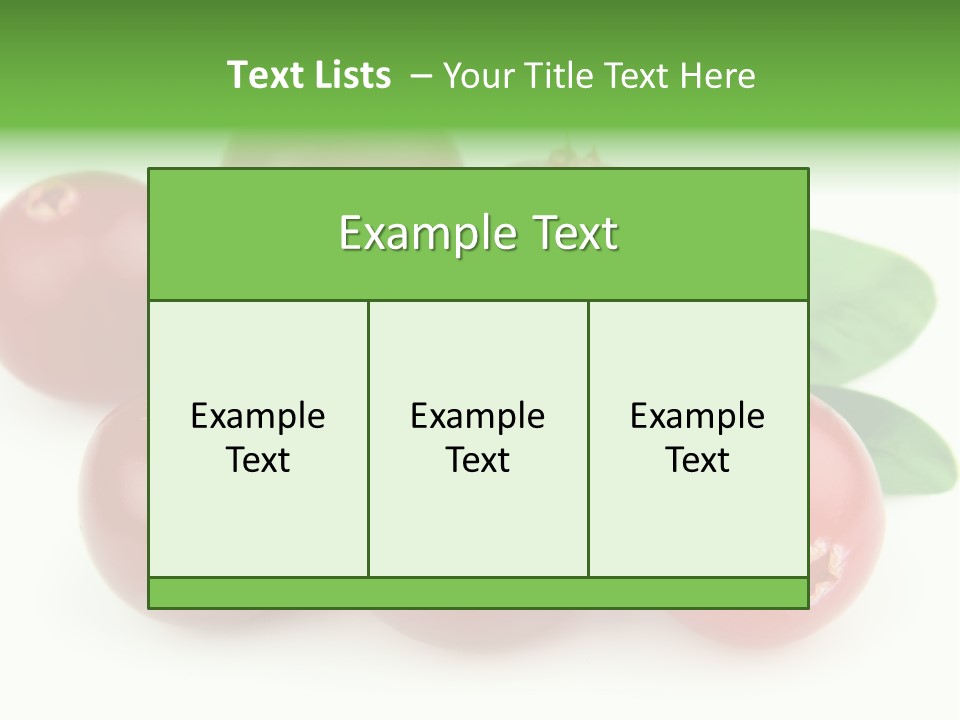 Drink Red Berry PowerPoint Template