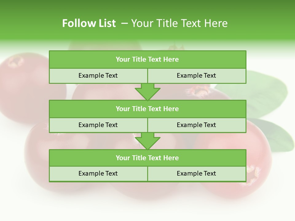 Drink Red Berry PowerPoint Template