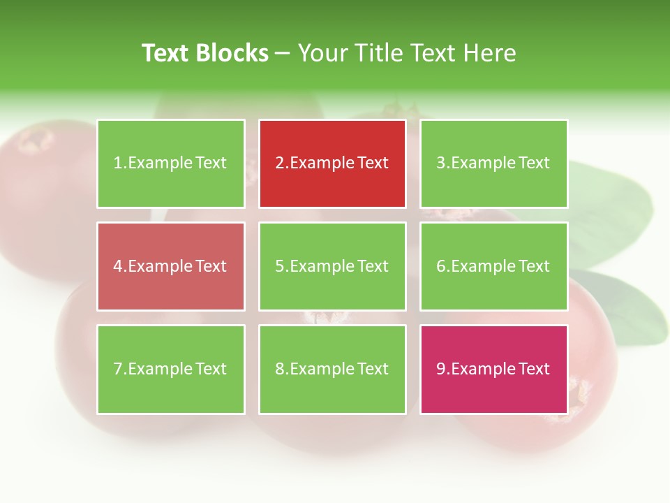 Drink Red Berry PowerPoint Template