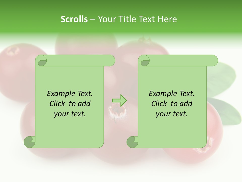 Drink Red Berry PowerPoint Template